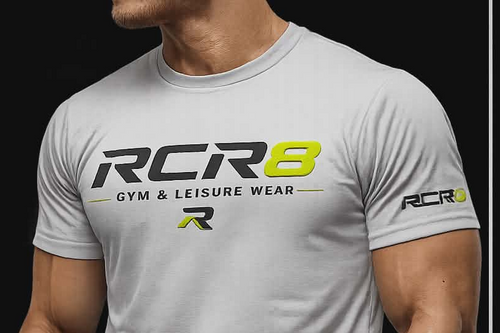 RCR8 White Tshirt